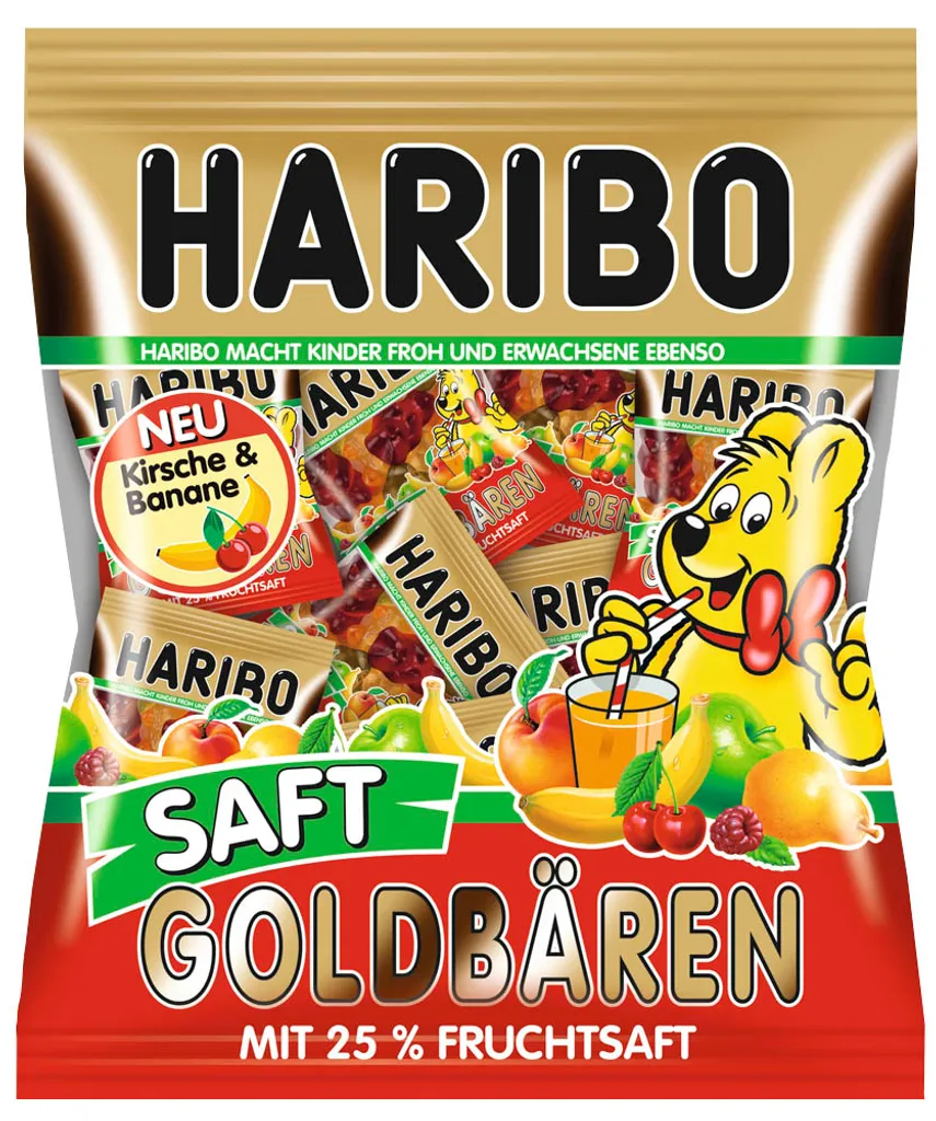 Haribo Saft Goldbären Minis Extraweich Mit 25% Fruchtsaft 220g 6 Haribo Saft Goldbären Minis Extraweich Mit 25% Fruchtsaft 220g – Bild 4