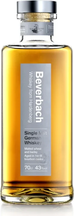 Beverbach Whiskey From Hardenberg Single Malt German Whiskey | 43 % Vol | 0,7 L