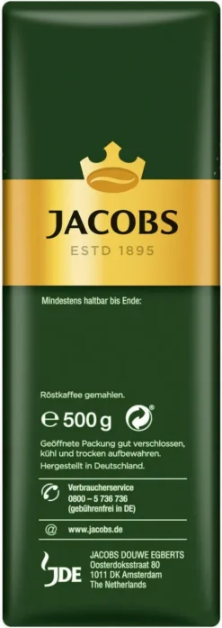 JACOBS Filterkaffee Krönung Kräftig 6 X 500g Pulver-Kaffee Gemahlen Röstkaffee -Haribo || Tassimo || Senseo Verkaufsgeschäft e25cc2e9863b515c9c480c11bd49b107 1