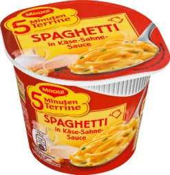Maggi 5 Minuten Terrine Spaghetti In Cremiger Käse Sahne Sauce 62g -Haribo || Tassimo || Senseo Verkaufsgeschäft e353c9cdc1dbe6bbb64667cfa61254ea