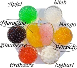 Bubble Tea Popping Boba - 600g Passionsfrucht- Aktion: 1 Gratis 600g Packung - Super Ideen Zum Selber Machen Und Partys -Haribo || Tassimo || Senseo Verkaufsgeschäft e47aa1b50bab9997f7c5fd9daa76d94f