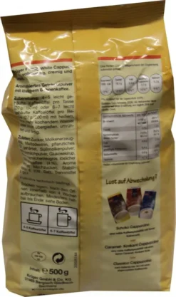 Krüger Family Cappuccino White | 500-g-Beutel 8 Krüger Family Cappuccino White | 500-g-Beutel -Haribo || Tassimo || Senseo Verkaufsgeschäft e6453e4fd09418f2be19971ff31a1e5e
