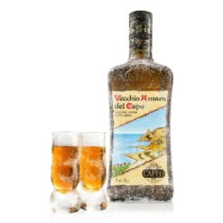 Vecchio Amaro Del Capo | Kräuterlikör Aus Kalabrien | Geschenk-Set Mit 1 Flasche 0,7l. Und 2 Ice-Shot-Gläsern -Haribo || Tassimo || Senseo Verkaufsgeschäft e817cd3ae969a13b56a81c479968711c