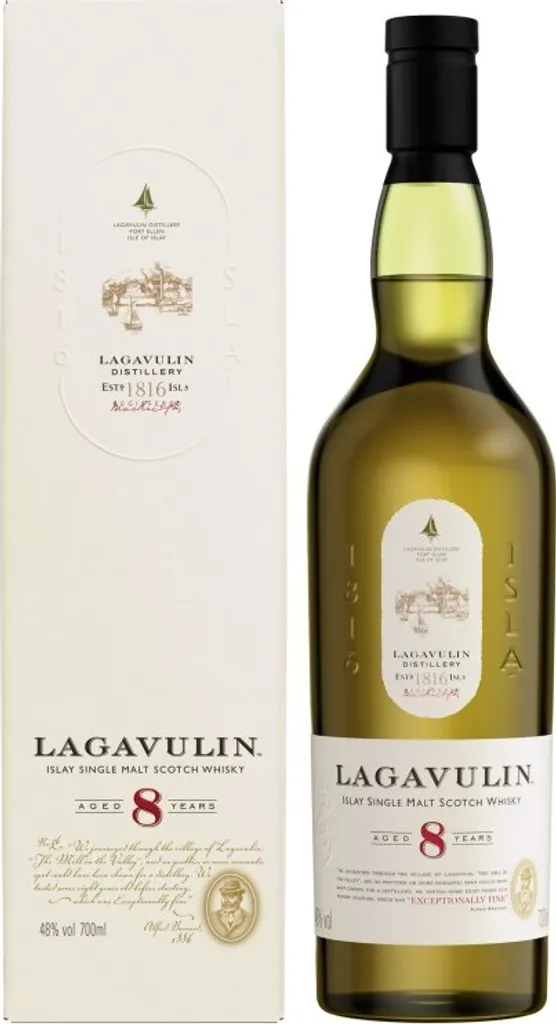Lagavulin 8 Jahre Islay Single Malt Scotch Whisky In Geschenkpackung | 48 % Vol | 0,7 L 3 Lagavulin 8 Jahre Islay Single Malt Scotch Whisky In Geschenkpackung | 48 % Vol | 0,7 L
