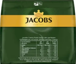 JACOBS Pads Crema Balance 5 X 18 Getränke - 90 Kaffeepads Senseo Kompatibel -Haribo || Tassimo || Senseo Verkaufsgeschäft eb8d8208e300670c4d392f3ea0fe1f60