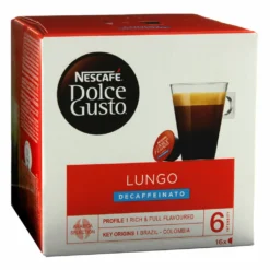 Nescafé® Nescafé Dolce Gusto Lungo Decaffeinato Entkoffeiniert | 16 Kaffeekapseln -Haribo || Tassimo || Senseo Verkaufsgeschäft ebe340d4032641b2cda99a6dfbdd32a3