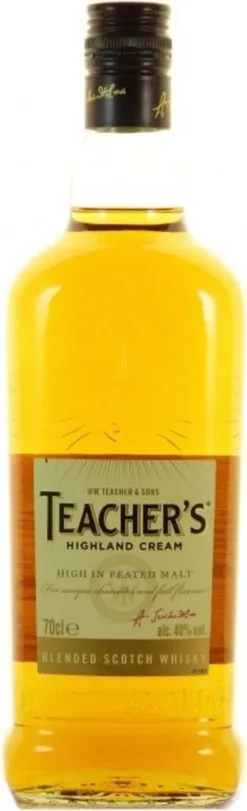 Teacher's Highland Cream Scoth Blended Whisky | 40% Vol | 0,7 L -Haribo || Tassimo || Senseo Verkaufsgeschäft ebfee6847c701c92ec78175993ac833e