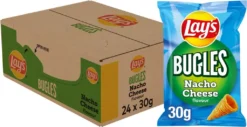 Lay's Bugles Nacho-Käse-Chips 24 Beutel X 30 Gramm