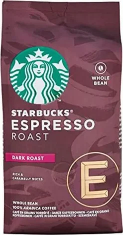 Nestlé® Starbucks Espresso Roast,Dark Roast,Karamellnote, Ganze Bohne, 200g -Haribo || Tassimo || Senseo Verkaufsgeschäft ee0540061fb2e505b744a0c44f8c23f0