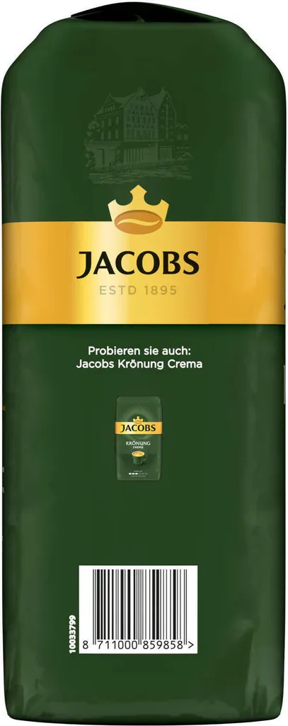 JACOBS Kaffeebohnen Krönung Crema Kräftig Bohnenkaffee 4 X 1 Kg Ganze Bohne 8 JACOBS Kaffeebohnen Krönung Crema Kräftig Bohnenkaffee 4 X 1 Kg Ganze Bohne – Bild 6