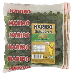 Haribo Goldbären Apfel (1kg Beutel Gummibärchen Grün) Sortenrein -Haribo || Tassimo || Senseo Verkaufsgeschäft efeb1b7ff5411cf5192af7e67d9ea1b1