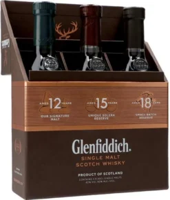 Glenfiddich Single Malt Scotch Whisky (3 X 0,20 L) -Haribo || Tassimo || Senseo Verkaufsgeschäft f205afe79189b5eda8e482baf59fe657