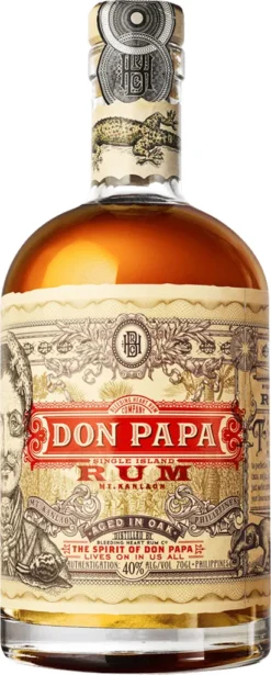 Don Papa Rum 0,7l, Alc. 40 Vol.-%, Rum Philippinen
