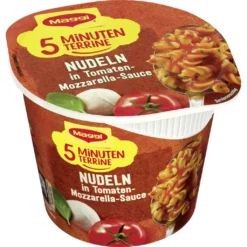 Maggi 5 Minuten Terrine Nudeln In Tomate Mozzarella Sauce 55g
