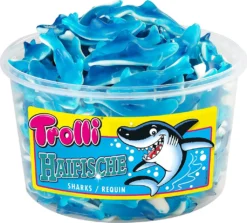 Trolli Haifische Extraweich Aus Schaumzucker Und Fruchtgummi 1200g