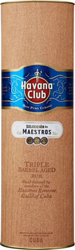Havana Club Selección De Maestros Triple Barrel Aged Rum In Geschenkpackung Kuba | 45 % Vol | 0,7 L 18 Havana Club Selección De Maestros Triple Barrel Aged Rum In Geschenkpackung Kuba | 45 % Vol | 0,7 L -Haribo || Tassimo || Senseo Verkaufsgeschäft f7ec2c29c9bc53fb5ae513b6a84458b9