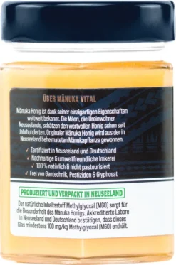 Manuka Vital Manuka Honig MGO 100+ 225g Original Aus Neuseeland -Haribo || Tassimo || Senseo Verkaufsgeschäft f86d6addad3e3fca0cd9ae5589663828