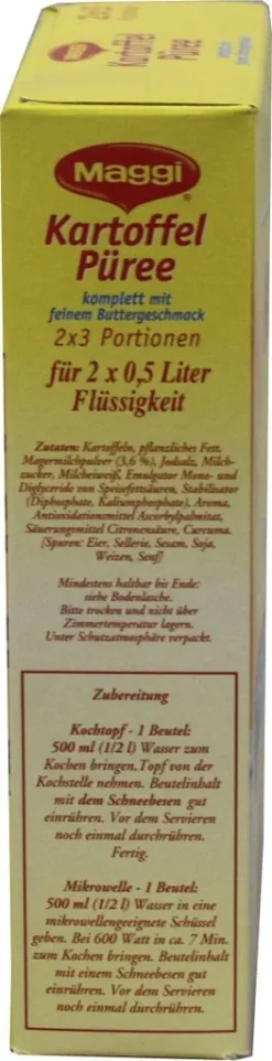 Kartoffelpueree Mit Buttergeschmack 200g 21 Kartoffelpueree Mit Buttergeschmack 200g -Haribo || Tassimo || Senseo Verkaufsgeschäft f8b5869416455ef6266036e7b986555a