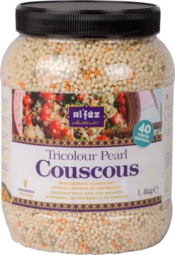 Al’Fez - Tricolour Pearl Couscous - 1,4kg -Haribo || Tassimo || Senseo Verkaufsgeschäft f96d8be2c6a21a5e9016f4735e8352ef