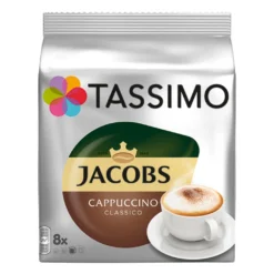 Tassimo Jacobs Cappuccino Classico (5 X 8 Getränke) -Haribo || Tassimo || Senseo Verkaufsgeschäft fb8a48aa6d5c65b5e02e5f9383985946