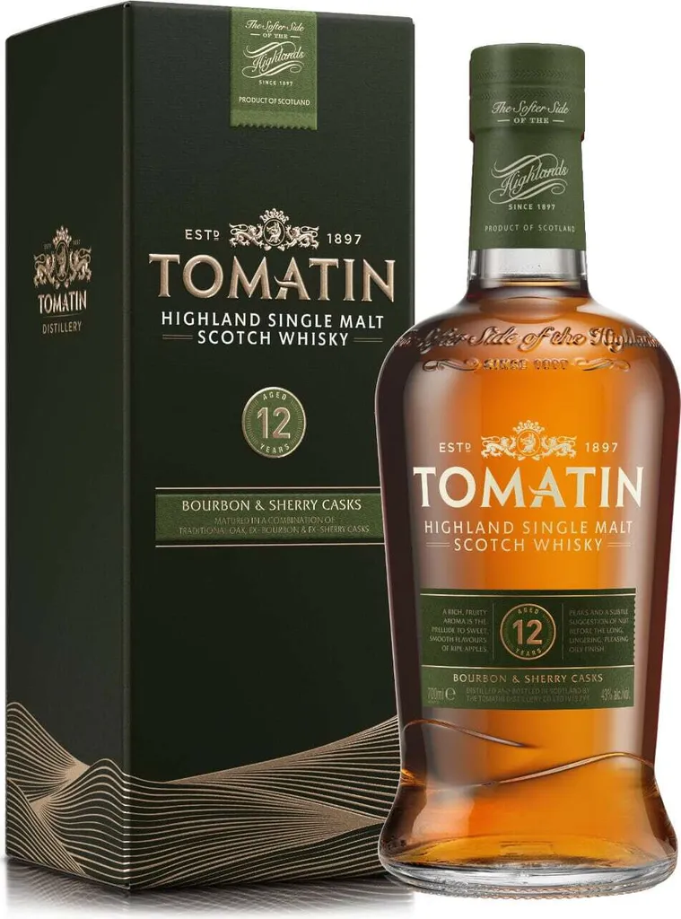 Tomatin 12 Jahre Highland Single Malt Scotch Whisky | 43 % Vol | 0,7 L 9 Tomatin 12 Jahre Highland Single Malt Scotch Whisky | 43 % Vol | 0,7 L – Bild 7
