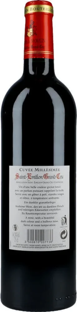 Tertre Du Moulin Saint Emilion Grand Cru Bordeaux AOP Trocken 2017 Frankreich | 12,5 % Vol | 0,75 L -Haribo || Tassimo || Senseo Verkaufsgeschäft fc1f3d12870ce700439e6ddd427b2bad