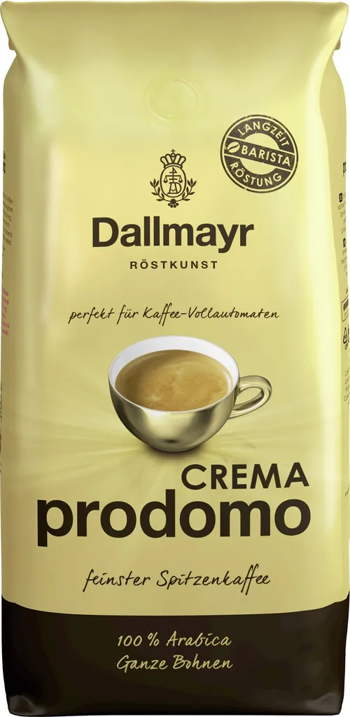 Dallmayr Crema Prodomo | Ganze Bohne | 1000g 3 Dallmayr Crema Prodomo | Ganze Bohne | 1000g