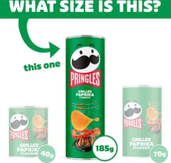 Pringles Grilled Paprika Stapelchips Mit Paprikageschmack 185g -Haribo || Tassimo || Senseo Verkaufsgeschäft fe0a6584605c7c3301292da6a0dead4c