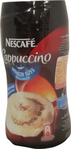 Nescafé® Nescafé Gold Typ Cappuccino Weniger Süß | 250g Dose 30 Nescafé® Nescafé Gold Typ Cappuccino Weniger Süß | 250g Dose -Haribo || Tassimo || Senseo Verkaufsgeschäft fe58ba030bc3b659da21bd83bc017b69