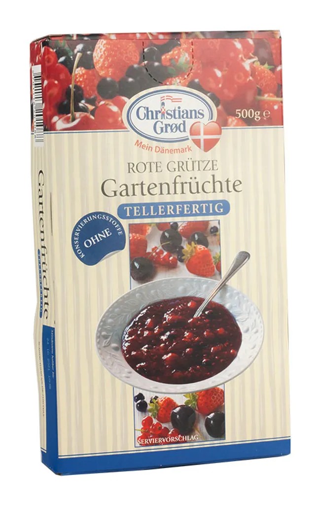 Dänische Rote Grütze Gartenfrüchte 500g 3 Dänische Rote Grütze Gartenfrüchte 500g