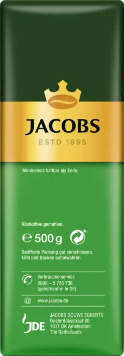 Jacobs Filterkaffee Auslese Klassisch | Gemahlen | 500g 13 Jacobs Filterkaffee Auslese Klassisch | Gemahlen | 500g -Haribo || Tassimo || Senseo Verkaufsgeschäft ff3c7f9ca98666ac18aac6d67be8608a